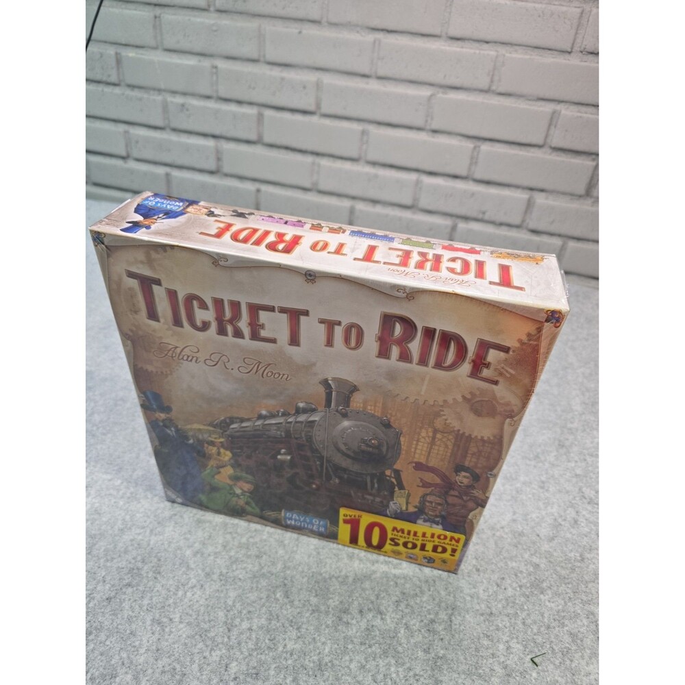 Ticket To Ride Alan R Moon Board Game New Sealed 2004